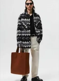 ZARA フリース風ジャケット Lサイズ