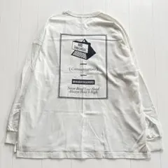 【MIHARAYASUHIRO×GU】ロングスリーブTシャツ オーバーサイズXL