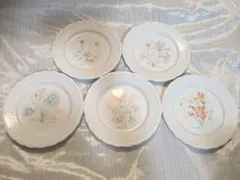 ナルミ NARUMI EURART ボーンチャイナ 15cm 6枚セット 花柄 - メルカリ