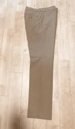 【新品】ヒートテック　スマートスリムストレートパンツ　丈長め　ベージュ
