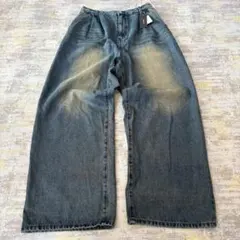 00s archive buggy denim Y2K バギー ワイド デニム - メルカリ