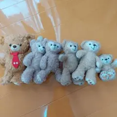 ダッフィシェリーメイぬいぐるみ 6体セット