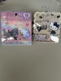 Hello Kitty クリスタルシール シールフレーク 2点セット