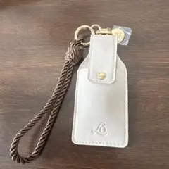 L'OCCITANE レザーキーホルダー ベージュのサムネイル