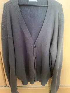 wym ダークグリーンカーディガン