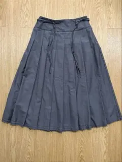 JEANASIS プリーツスカート グレー Mサイズのサムネイル
