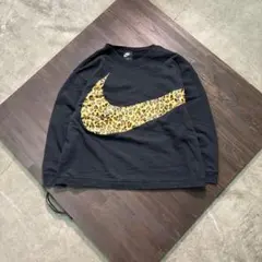 7AS9 00‘s NIKE スウッシュプリントスウェット　Y2K 古着