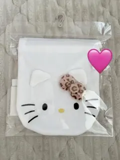 キティー巾着　ヒョウ柄