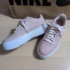 ナイキ ウィメンズ コート ビジョン アルタ LTR　 Nike ピンク 厚底