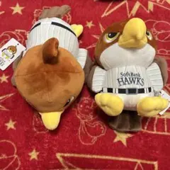 2等 タカぬい 福岡ソフトバンクホークス ぬいぐるみ 中 - メルカリ