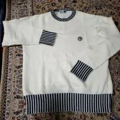 JUNKO SHIMADA GOLF 長袖セーター アイボリー