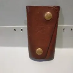 IL BISONTEイルビゾンテ　ブラウンレザーキーケース