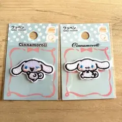 ダイソー シナモン サンリオ ワッペンシール シナモロール 入学 ハンドメイド