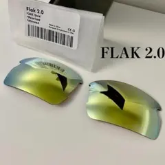 ラスト1点 OAKLEY FLAK2.0 レギュラーフィット 偏光レンズ　互換