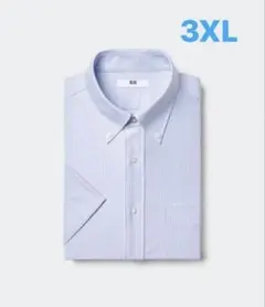 ユニクロ　ドライノンアイロンジャージーシャツ　半袖ワイシャツ　3XL