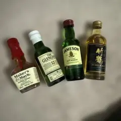 ニッカウヰスキー - 竹鶴12年　ミニボトル50ml3本セット 104949_1.jpg