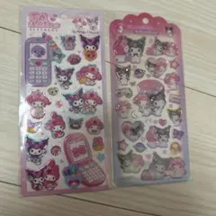 【正規品】平成はっぴーフォン　ドロップジェリーシール　マイメロディ　クロミ