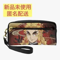 早い者勝ち 鬼滅の刃 煉獄杏寿郎 ポーチ 化粧 柱稽古 柱 炎柱 炎の呼吸