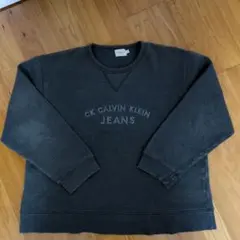 Calvin Klein Jeans メンズ　L　スウェット ダークグレー