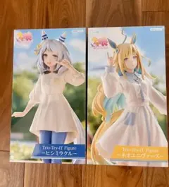 ウマ娘 プリティーダービー フィギュア 2種　ヒシミラクル ネオユニヴァース