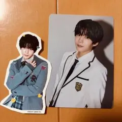 なにわ男子 HARDWORK ハードワーク 特典 長尾謙杜　ステッカー トレカ