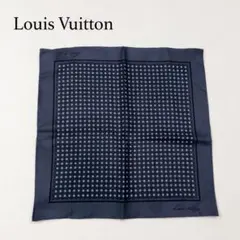 P908 全新未使用 路易威登 絲綢 意大利製造 手帕 女士
