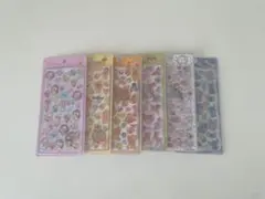 【6種 正規品】ボンボンドロップシール プチドロップステッカー ディズニー