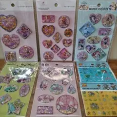 【正規品】ディズニー　 ウォーターシール　ブロックシール　7枚セット