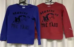 110㎝・120㎝トレーナー　2枚セット