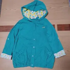 110 ティンカーベル パーカー エメラルドグリーン 女の子