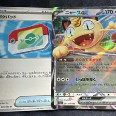 ニャースex ポケパッド