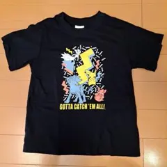 GU ポケモン Tシャツ サイズ140 ブラック