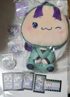 忍たま乱太郎 フリューくじ ふんわり桜もちぴこの段 立花仙蔵 4点 おまけ付き