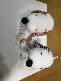 スヌーピー ぬいぐるみ 2体セット