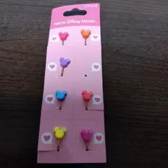 ディズニーリゾート　ミニーマウス　イヤリング　7個