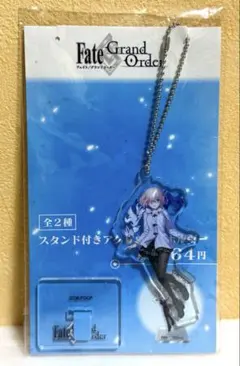 fgo fate マシュ・キリエライト＆フォウ スタンド付きアクリルキーホルダー
