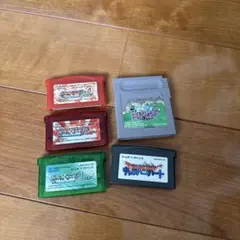 ゲームボーイアドバンス ソフト 5本セット