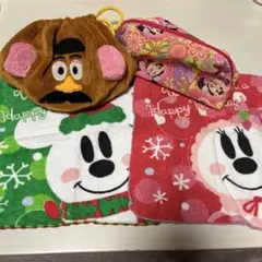 Mr. Potato Head 巾着袋ミニーファスナーポーチ ミニタオル 4点