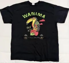 WANIMA Tシャツ L 黒 ビッグプリント バンドT