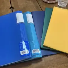 A4クリアファイルセット（40ポケット・20ポケット）