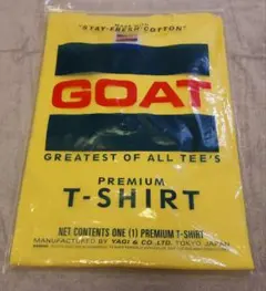 新品未使用 GOAT 長袖Tシャツ XLサイズ イエローのサムネイル
