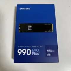 Samsung 990 EVO Plus 1TB NVMe M.2 SSDのサムネイル
