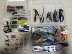 バス釣り ルアー ワーム フック シンカー セット - メルカリ