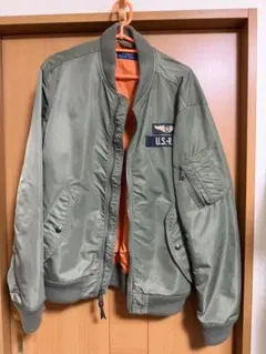 最終値下げ‼️ ラルフローレン ma-1のサムネイル
