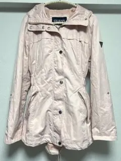 【未使用】GUESS ゲス フード付き ブルゾン マウンテンパーカー ピンク Mのサムネイル