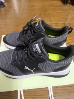 PUMA メンズ ゴルフ スパイクレスシューズ ブラック 26.0cmのサムネイル