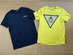 adidas Tシャツ　2枚　160㎝
