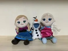 アナ雪　ぬいぐるみ　セット