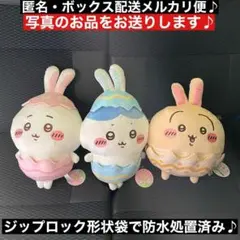 3種コンプ！　ちいかわ そろそろイースターなBIGぬいぐるみ
