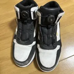 PUMA 安全靴 ハイカット ホワイト ブラックのサムネイル